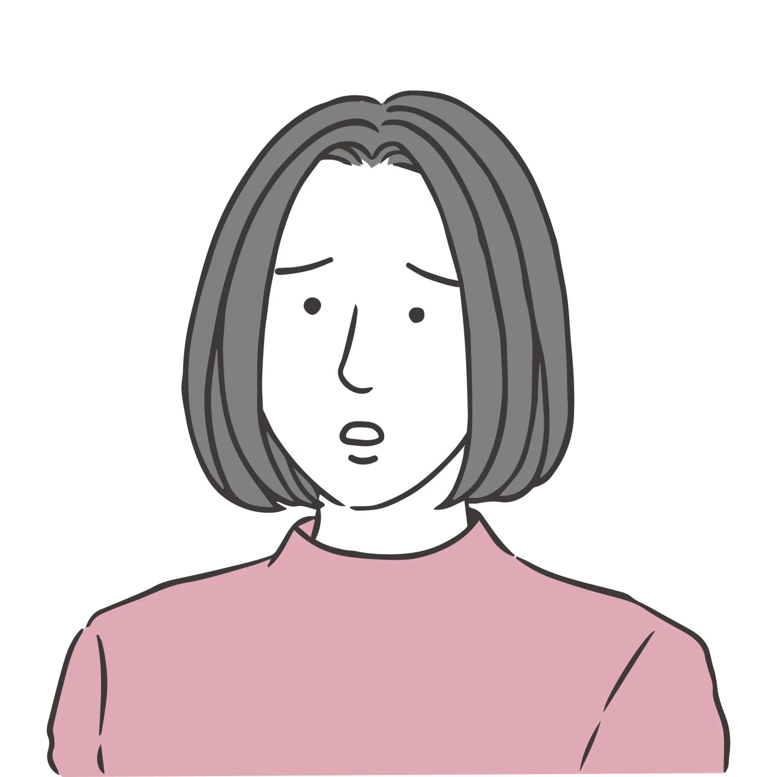 雨漏りで悩む女性