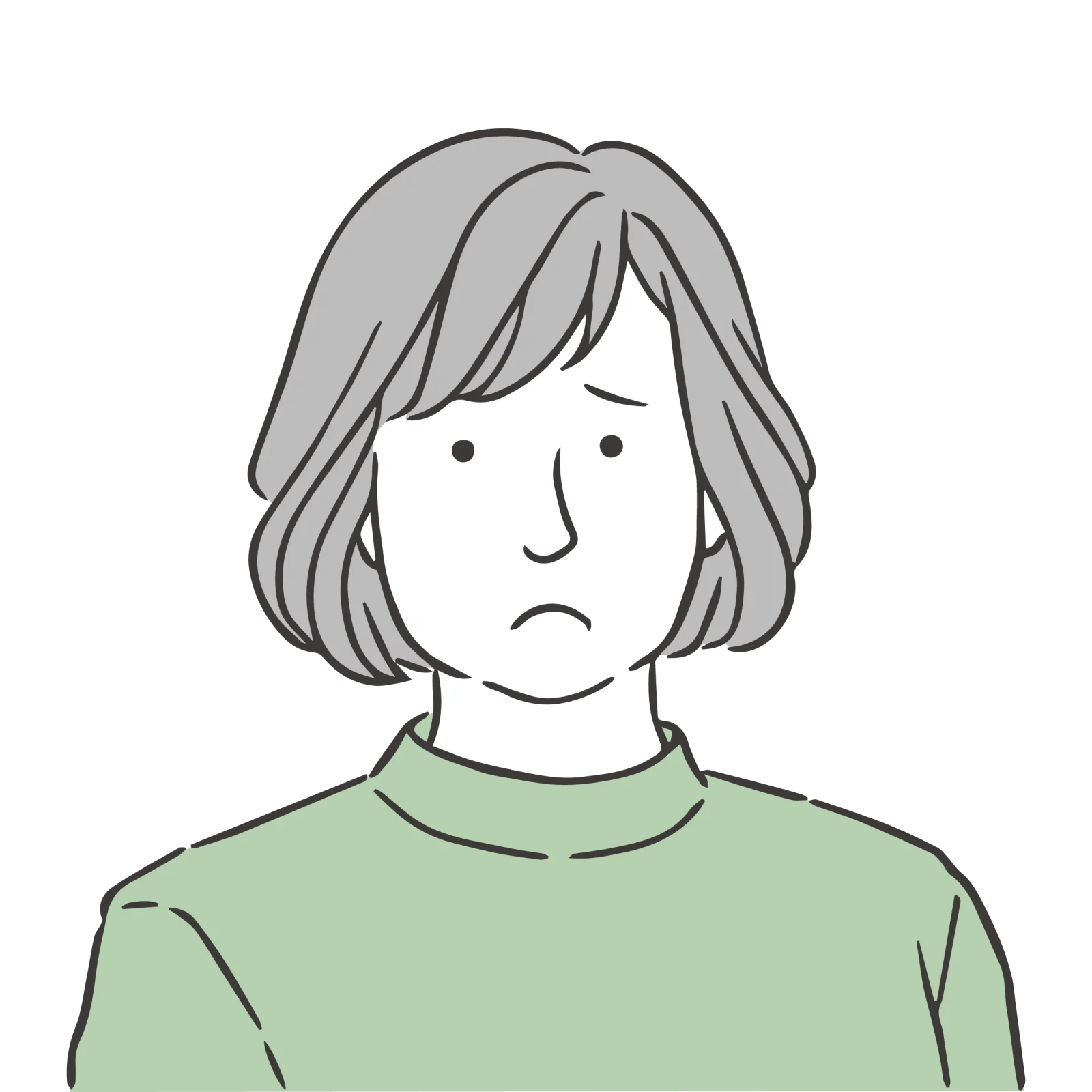 費用で悩む女性